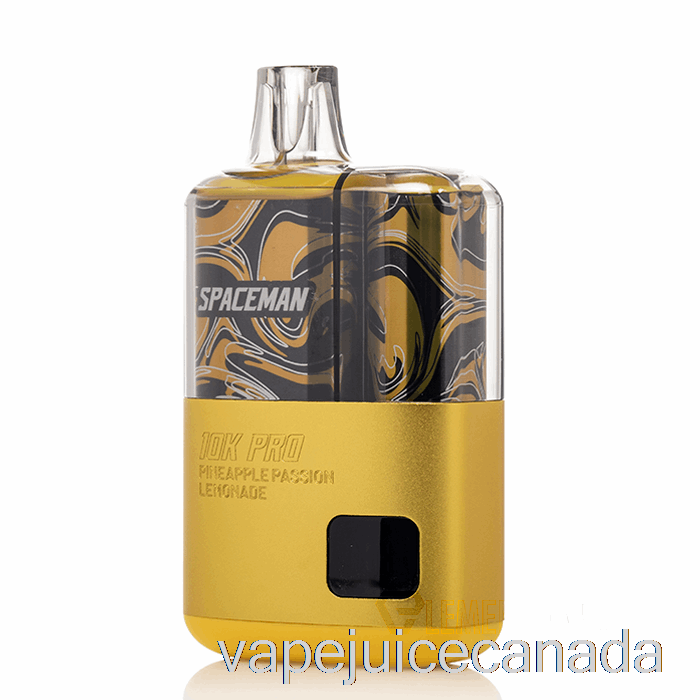 Vape Disposable Canada SPACEMAN 10K PRO Disposable Pineapple Passion Lemonade